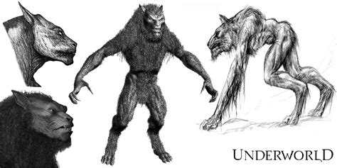 Underworld Werewolf Concept Art