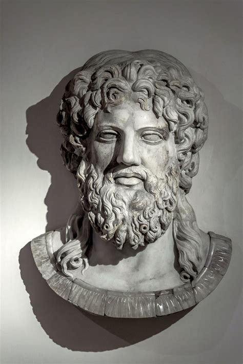 Testa di Zeus _2050 | Roman sculpture, Zeus statue, Greek and roman ...