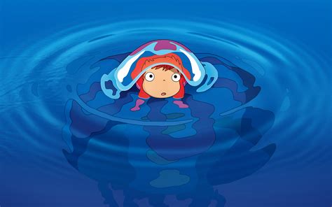 Ponyo: Enchanting HD Wallpaper Beneath the Waves