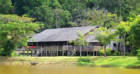 Rumah Panjang Iban | In Sarawak Cultural Village, Santubong ...