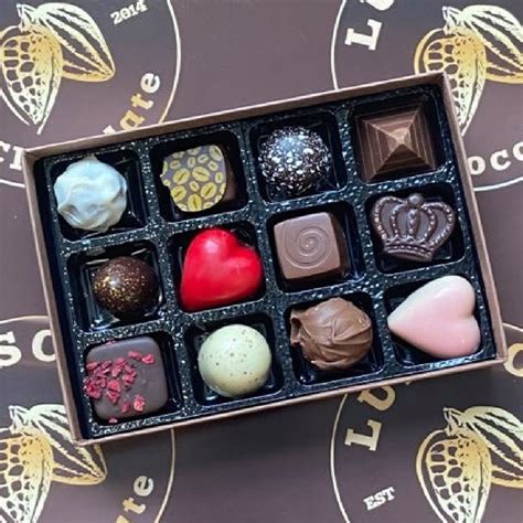 12 Chocolate Gift Box | Luisco Chocolate