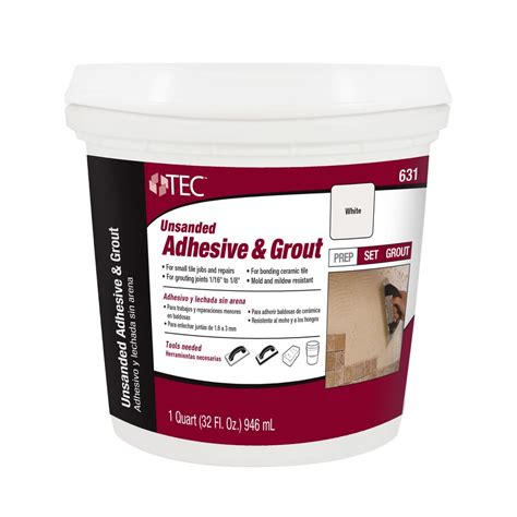 TEC 32-oz White Premixed Grout at Lowes.com