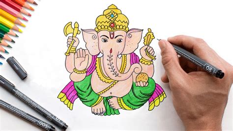 Collection of 999+ Incredible Ganesh Drawing Images in Full 4K