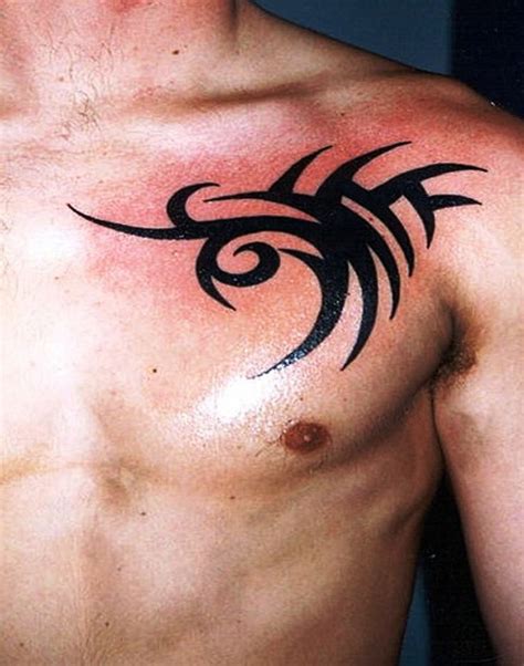 Tribal Chest Tattoos Designs, Ideas and Meaning - Tattoos For You