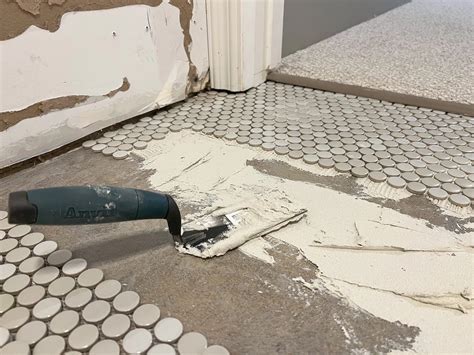 My Best Tips to Install Penny Tile | The DIY Playbook