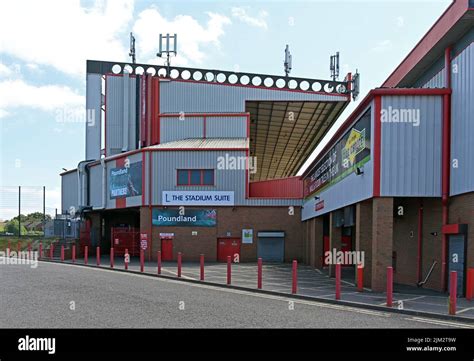 Bescot Poundland Stadium. Walsall Football Club Ground. Walsall, West ...