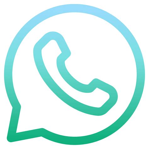 WhatsApp logo Colored PNG