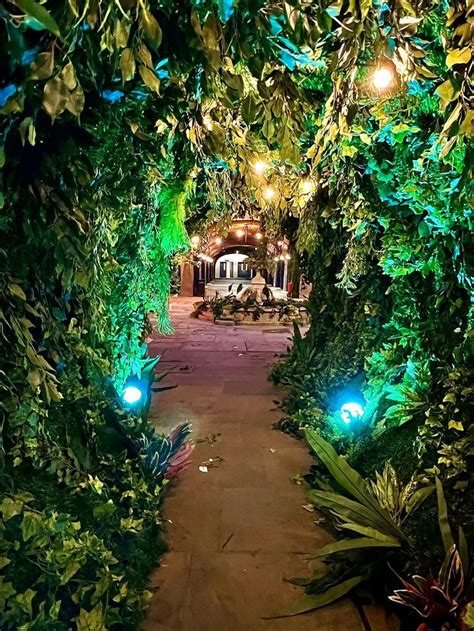 Artificial Foliage Tunnel | Event Decor | for corporate events ...