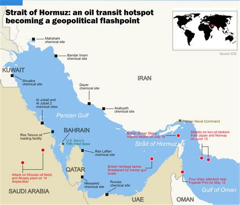 Strait of Hormuz closure would cause chemicals supply shock, hurt ...