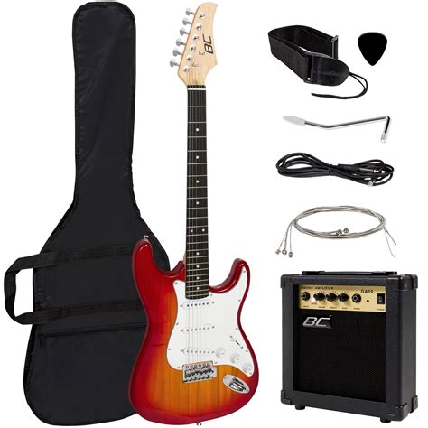 Best Choice Products 39in Full Size Beginner Electric Guitar Starter ...