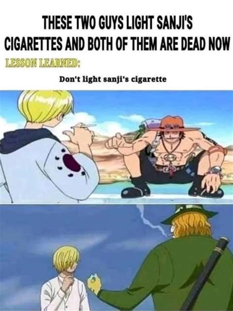 cursed cigarette💀 : r/MemePiece