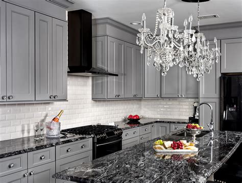 Gray Kitchen Cabinets With Granite Countertops – Kitchen Info