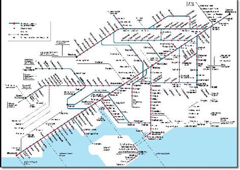 South West Trains Map Southwest Trains Map England | Images and Photos ...