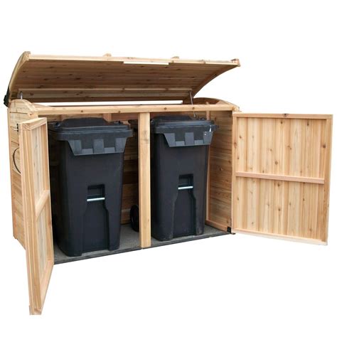 OLT Cedar For Life 6'x3' Oscar -Waste Management Shed | Shed storage ...