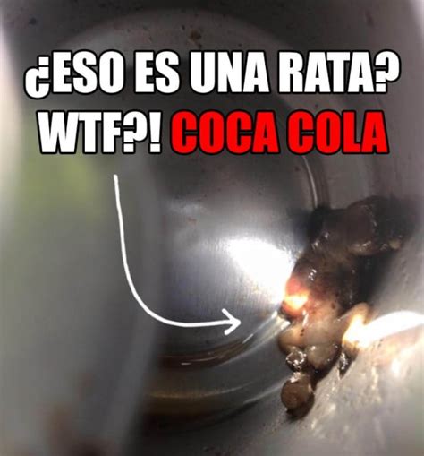 La Rata que salió en una Coca Cola ya es un Meme - Bacanalnica.com