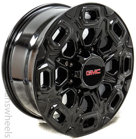 4 20” GMC Sierra 2500 3500 HD Replica 8x6.5 Gloss Black 8 Lug Wheels ...