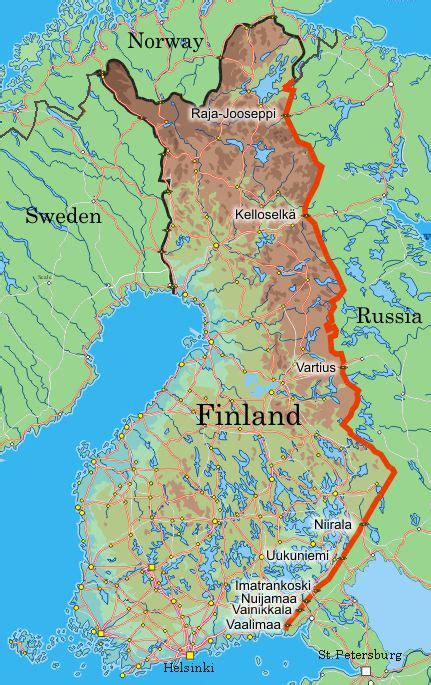 A border that once divided now unites - thisisFINLAND | Finland, Border ...