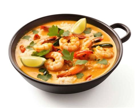 Premium AI Image | Moqueca de Camarao Soup Shrimp