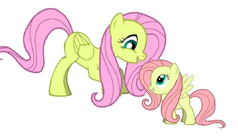 Fluttershy And Her Baby by jeffthekiller12 on DeviantArt