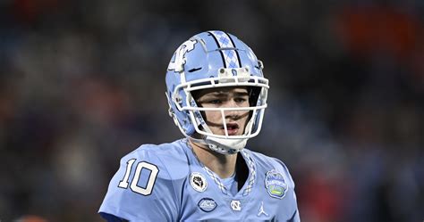 UNC QB Drake Maye Says Buzz About Transfer, $5M NIL Deals Was 'All ...