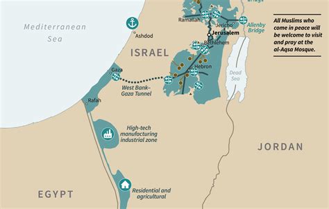 REVEALED: Trump's 'deal of the century' map for a future Palestine ...