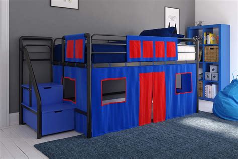 Loft Bed Boys Gaming Bedroom Ideas - Swarm Thetm