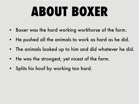 Boxer Animal Farm George Orwell Quotes. QuotesGram