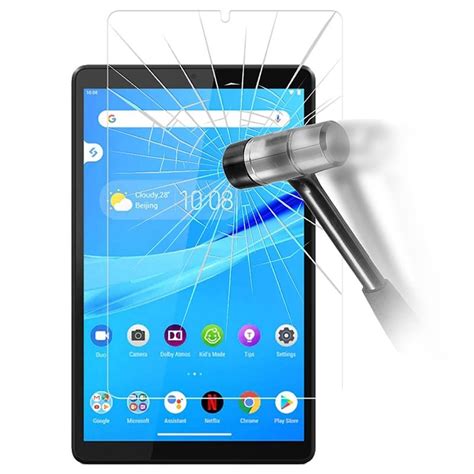 Lenovo Tab M8 HD Tempered Glass Screen Protector - 0.3mm, 9H - Clear