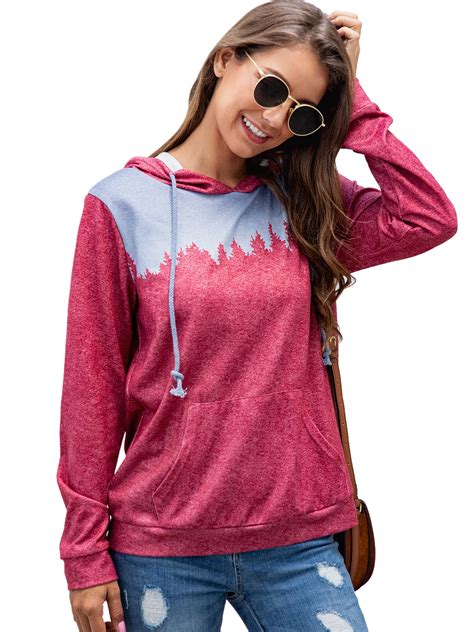 NEWTECHNOLOGYY - Tie Dye Sweatshirts Hoodies Women Sweatshirt Casual ...