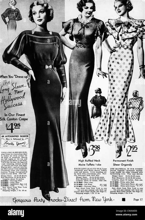 1930s Womens Fashion