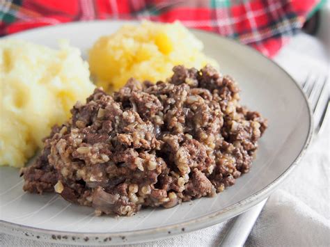 Simplified haggis - Caroline's Cooking