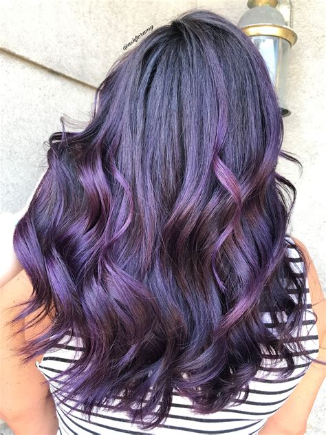 Eggplant joico purple hair by @askforamy | Purple hair, Hair styles ...