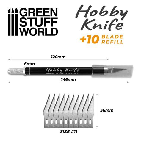 Profesional Metal Hobby Knife with Spare Blades – OnTableTop Store