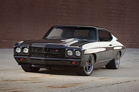 Lurking Beast: Custom Black Chevy Chevelle — CARiD.com Gallery