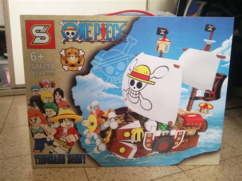 My dad bought me this bootleg one piece lego set I hope there will be ...