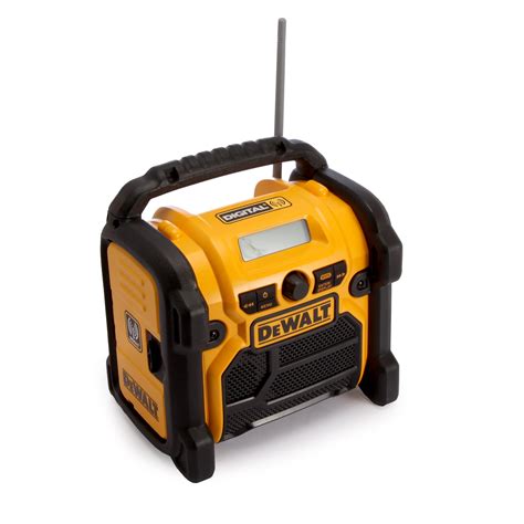 Toolstop Dewalt DCR020 XR Compact Digital DAB Radio (10.8V,14.4V,18V ...