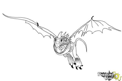 How to Draw Stormfly from How to Train Your Dragon 2 - DrawingNow