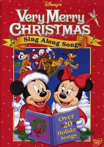 Disney's Sing Along Songs: Very Merry Christmas (DVD, 2002) for sale ...