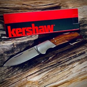 Custom Engraved Kershaw Knife Kershaw Baseman Bushcraft Gear Camping ...