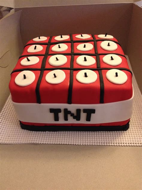 Minecraft Tnt Cake - CakeCentral.com