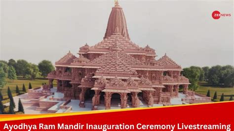 Ayodhya Ram Mandir Inauguration LIVE Streaming: When and Where to Watch ...