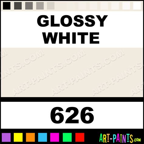 Glossy White Floral Spray Paints - 626 - Glossy White Paint, Glossy ...