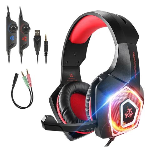 Gaming Headset with Mic for Xbox One PS4 PC Nintendo Switch Tablet ...