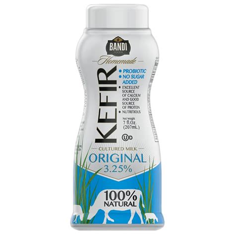 NEW | Bandi Original Kefir Cultured Milk 3.25% Fat - Food Distributor ...