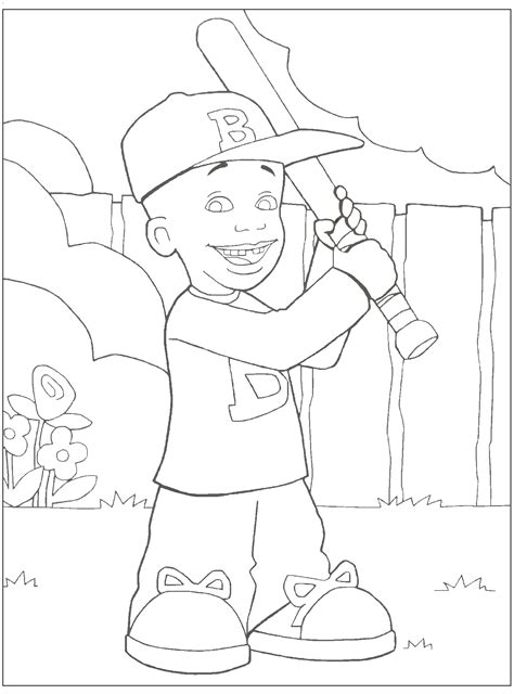 Little Bill Coloring Pages - Coloring Home