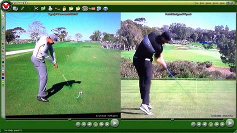 Tiger Woods Swing Analysis 2017 part 2: Tiger vs. Patrick Rodgers - YouTube