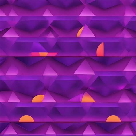 Premium Photo | Purple geometric pattern with geometric shapes on a ...