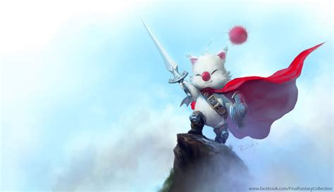 Final Fantasy Moogle Art in Wallpaper Format | Game-Art-HQ