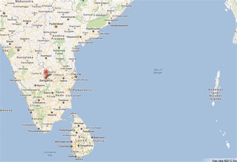 Bangalore Location On India Map - United States Map