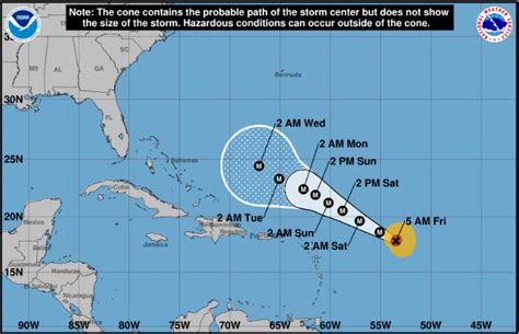 Category 5 Hurricane Lee Could Impact the US East Coast by Sunday ...